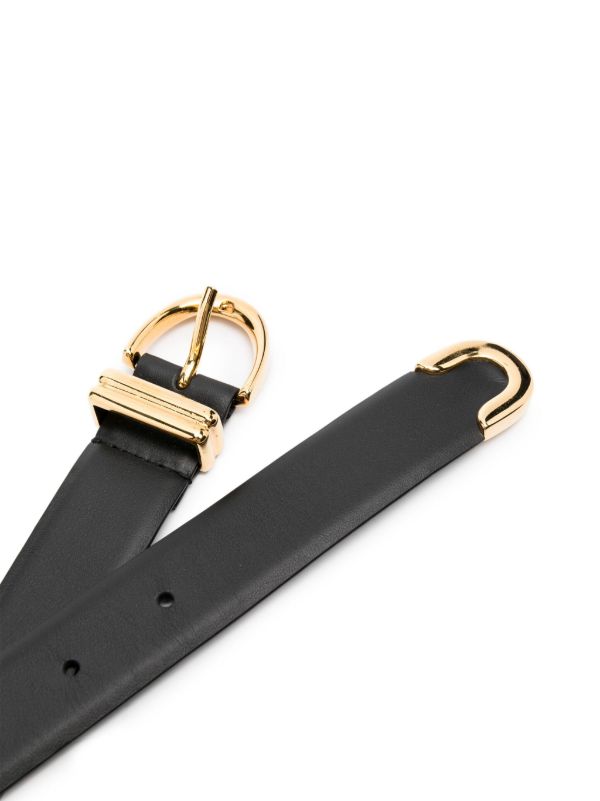 Browns KHAITE Black The Bambi Leather Belt | Browns Belts