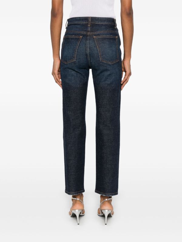 Browns KHAITE Blue Abigail Jeans | Browns Straight-Leg Jeans