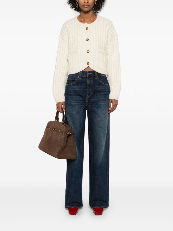 Browns KHAITE Blue Bonnie Jeans | Browns Straight-Leg Jeans