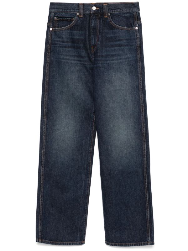 browns KHAITE Blue Bonnie Jeans | Browns Straight-Leg Jeans