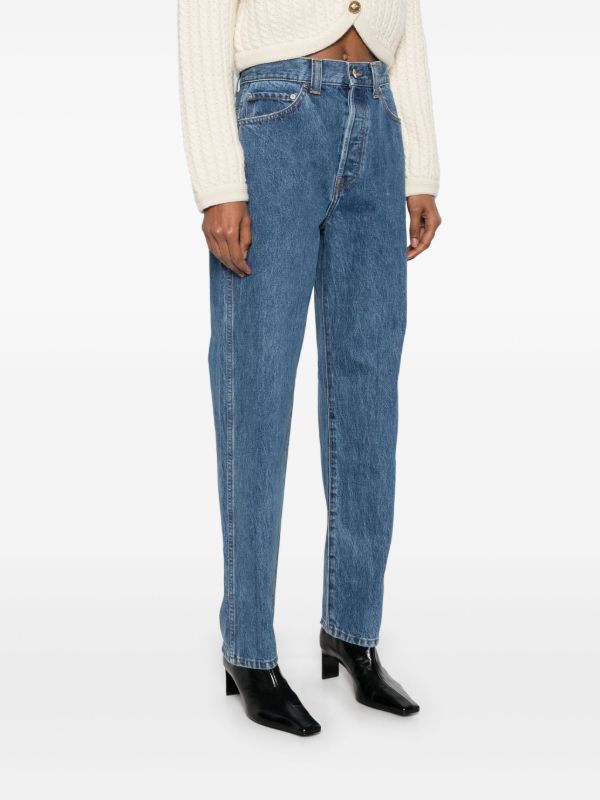 Browns KHAITE Blue Corben Jeans | Browns Straight-Leg Jeans