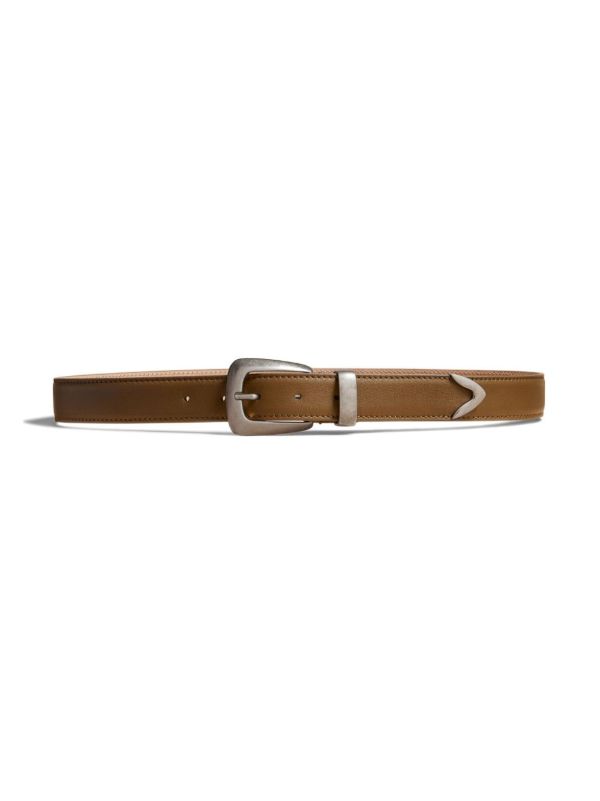 browns KHAITE Brown The Benny Leather Belt | Browns Belts
