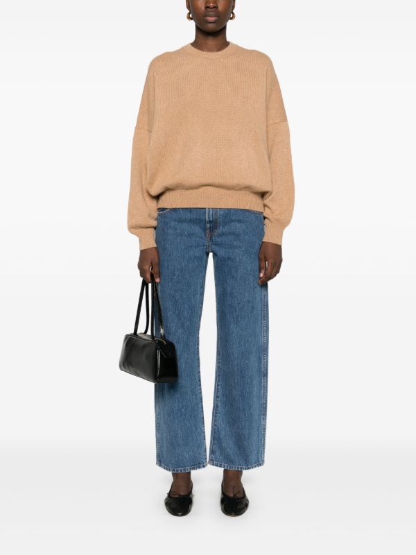 Browns KHAITE Cotton Straight-Leg Jeans | Browns Straight-Leg Jeans