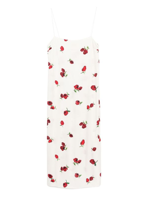 browns KHAITE floral-print dress | Browns Day Dresses