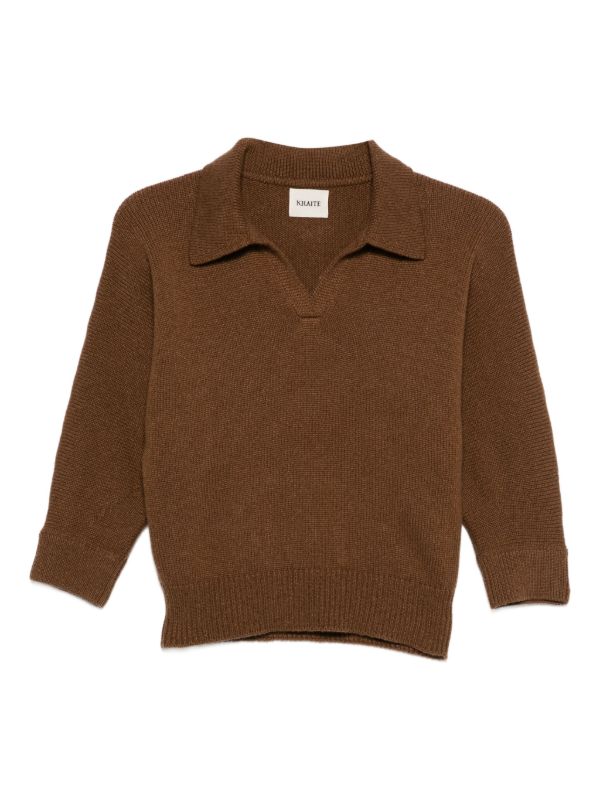 browns KHAITE Herve polo sweater | Browns Knitted Sweaters