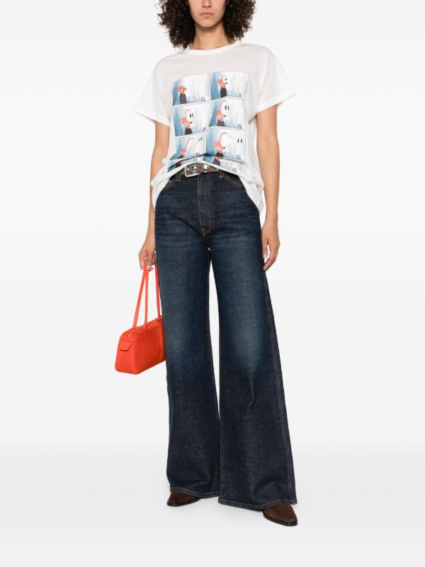 Browns KHAITE Maeve Cartoon-print T-shirt | Browns T-Shirts & Jersey Shirts