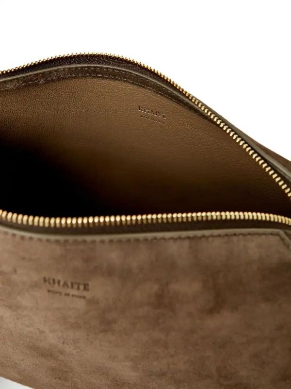 Browns KHAITE Medium Lina Suede Crossbody Bag | Browns Messenger & Crossbody Bags