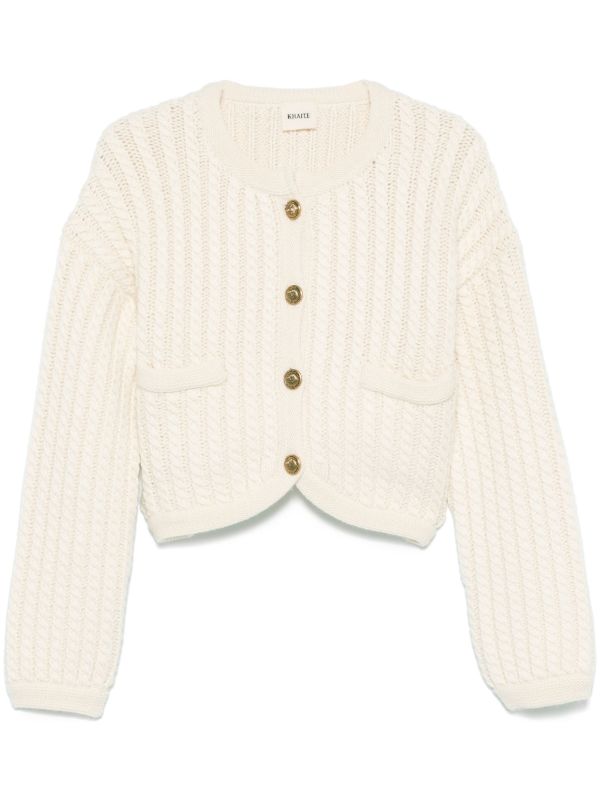 browns KHAITE Neutral Balser Cardigan | Browns Cardigans