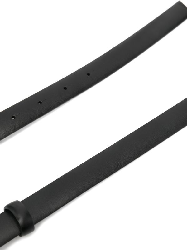 Browns KHAITE Oval-buckle Leather Belt | Browns Belts