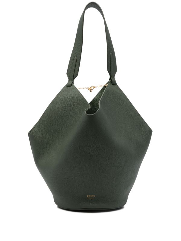 browns KHAITE small Lotus bucket bag | Browns Bucket Bags