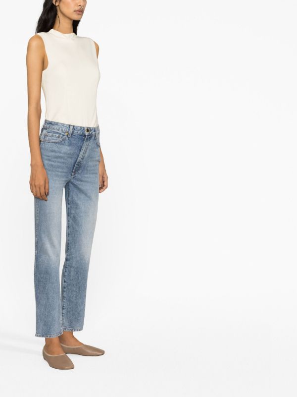 Browns KHAITE The Abigail Straight-leg Jeans | Browns Straight-Leg Jeans