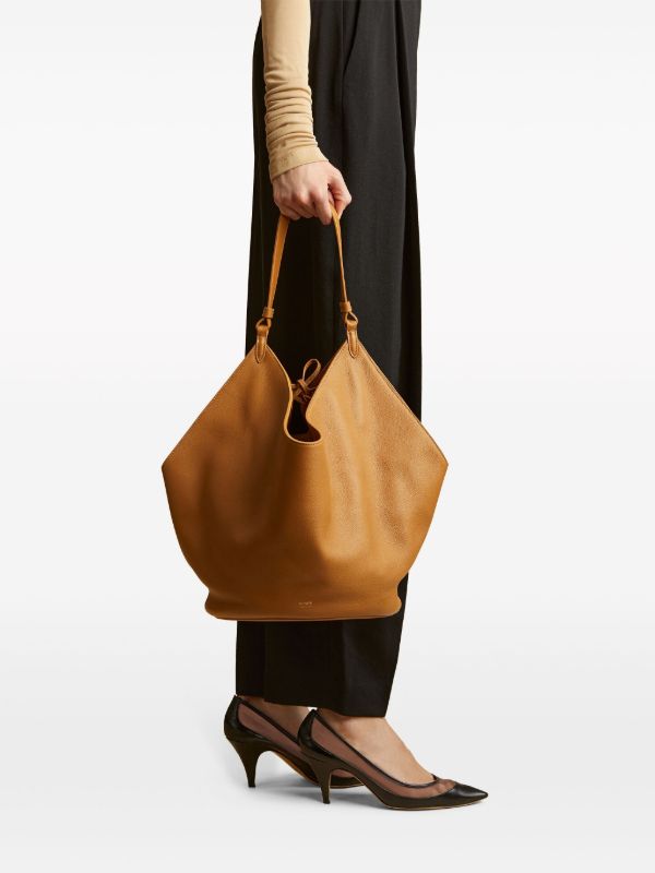 Browns KHAITE The Medium Lotus Leather Tote Bag | Browns Top Handle Bags