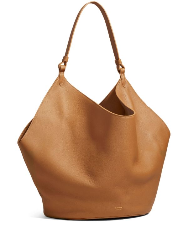 browns KHAITE The Medium Lotus leather tote bag | Browns Top Handle Bags