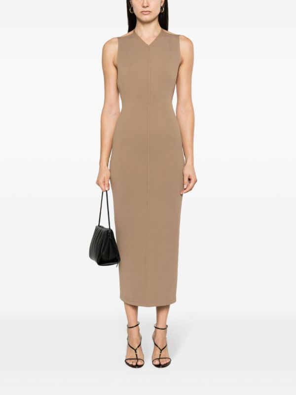 Browns KHAITE The Teri Midi Dress | Browns Day Dresses