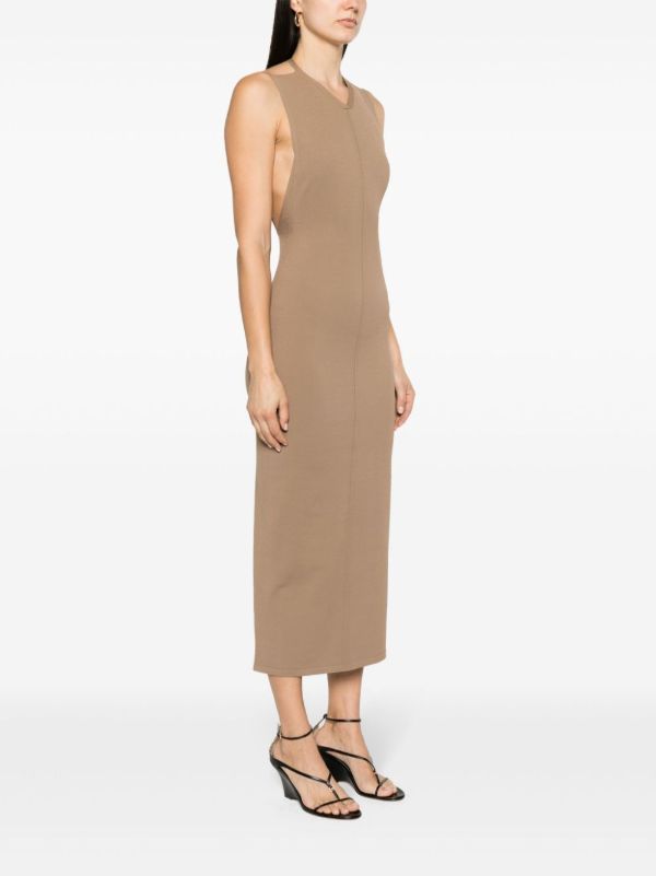 Browns KHAITE The Teri Midi Dress | Browns Day Dresses