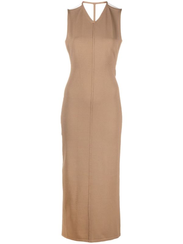 browns KHAITE The Teri midi dress | Browns Day Dresses