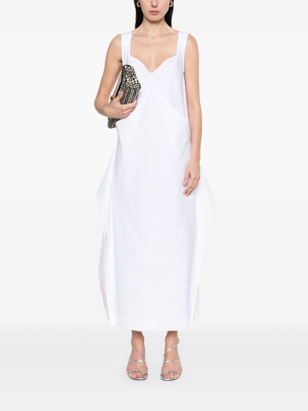 Browns KHAITE White Kenith Maxi Dress | Browns Day Dresses