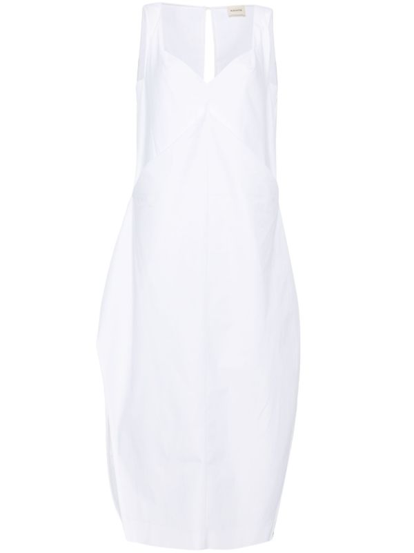 browns KHAITE White Kenith Maxi Dress | Browns Day Dresses