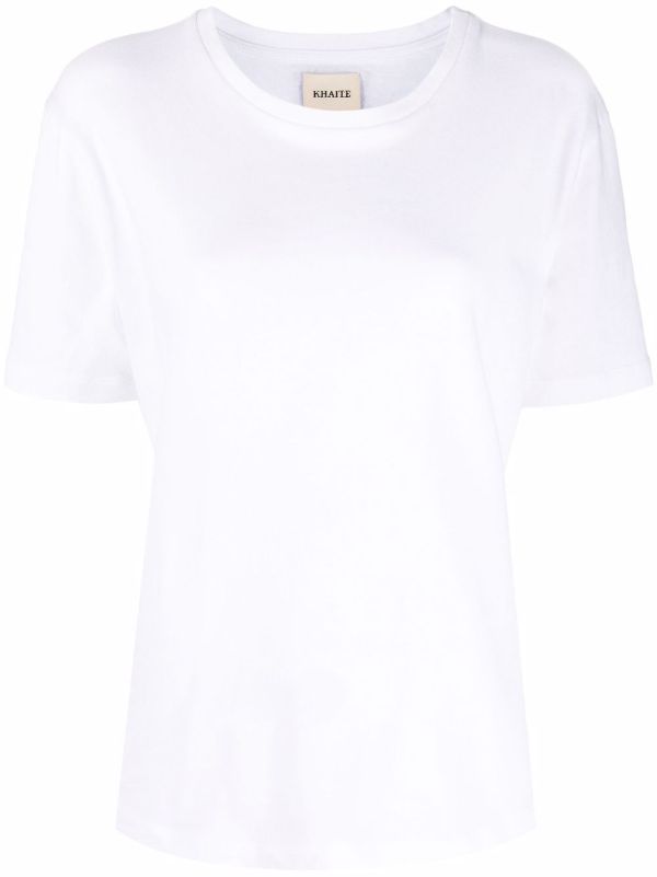 browns KHAITE White Mae T-Shirt | Browns T-Shirts & Jersey Shirts