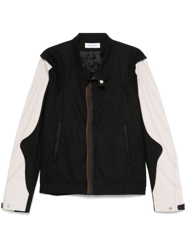 browns Kiko Kostadinov Black Solix Jacket | Browns Lightweight Jackets