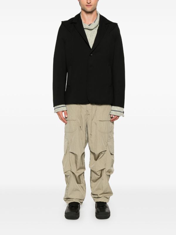 Browns Kiko Kostadinov Buttoned Single-Breasted Blazer | Browns Blazers