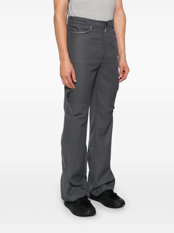 Browns Kiko Kostadinov Gathered Straight Trousers | Browns Regular-Fit & Straight Leg Pants