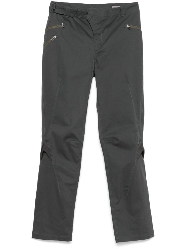 browns Kiko Kostadinov Twill-Weave Straight Trousers | Browns Regular-Fit & Straight Leg Pants