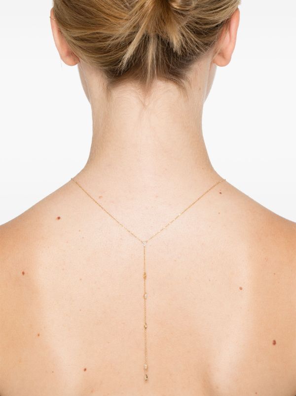 Browns Kimaï 18K Recycled Yellow Gold Cascada Diamond Necklace | Browns Fine Necklaces