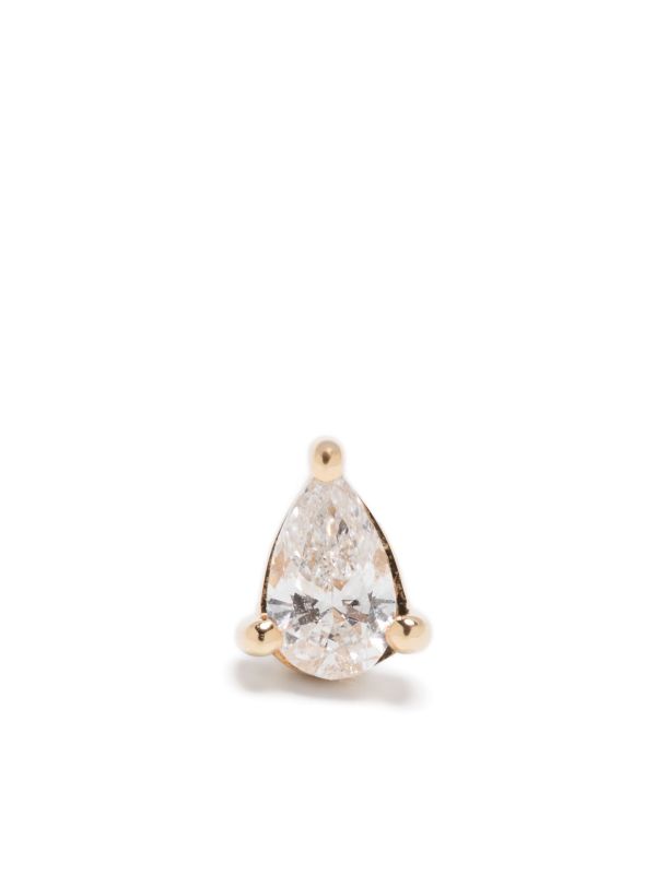 browns Kimaï 18K Yellow Gold The Pear Diamond Single Earring | Browns Fine Earrings