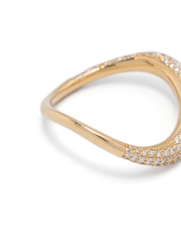 Browns Kimaï 18kt Yellow Gold The Delia Diamond Ring | Browns Fine Rings