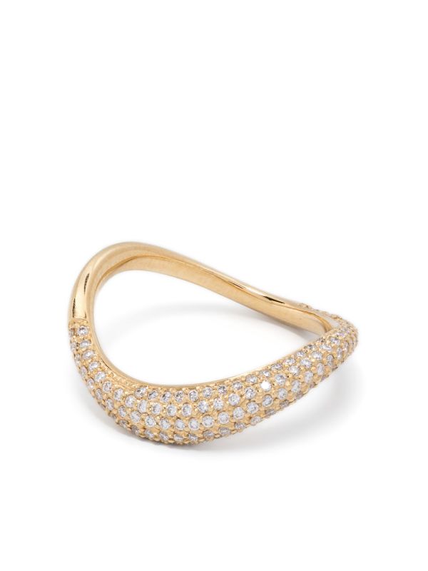 browns Kimaï 18kt yellow gold The Delia diamond ring | Browns Fine Rings