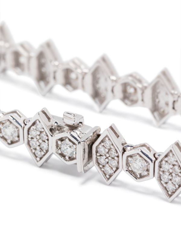 Browns Kolours 18K White Gold Diamond Bracelet | Browns Fine Bracelets