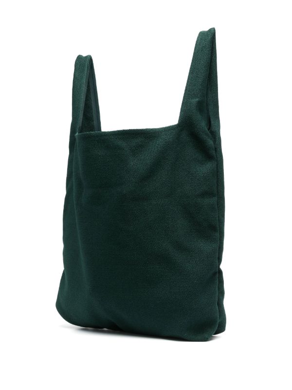Browns Kvadrat X Raf Simons Green Vidar Large Tote Bag | Browns Tote Bags