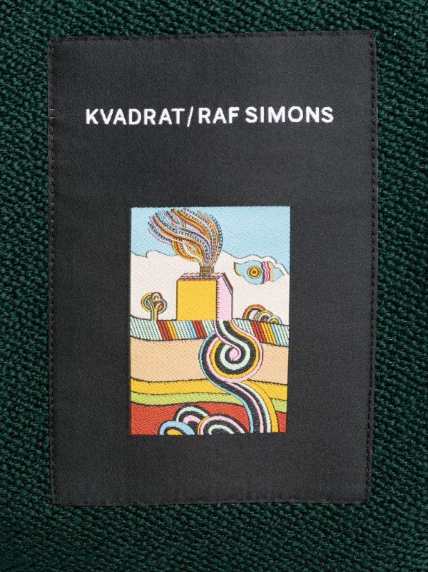 Browns Kvadrat X Raf Simons Green Vidar Large Tote Bag | Browns Tote Bags