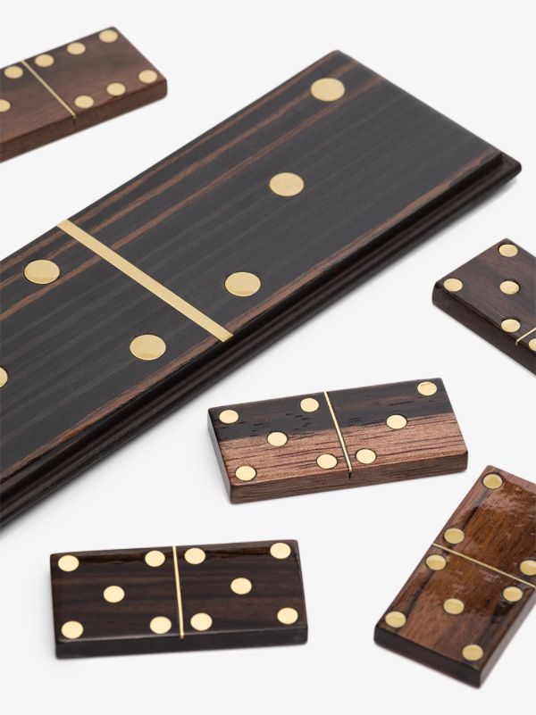Browns L'Objet Gold-tone Deco Dominoes Set | Browns Collectibles