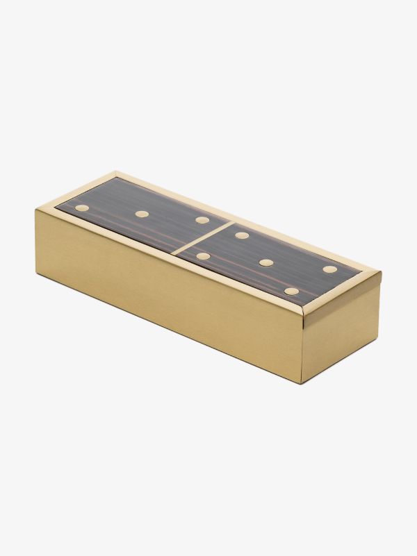 browns L'Objet gold-tone Deco dominoes set | Browns Collectibles