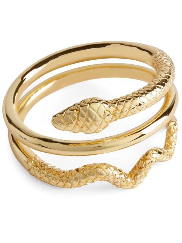 browns L'Objet Gold-Tone Snake Napkin Ring Set | Browns Kitchen Accessories