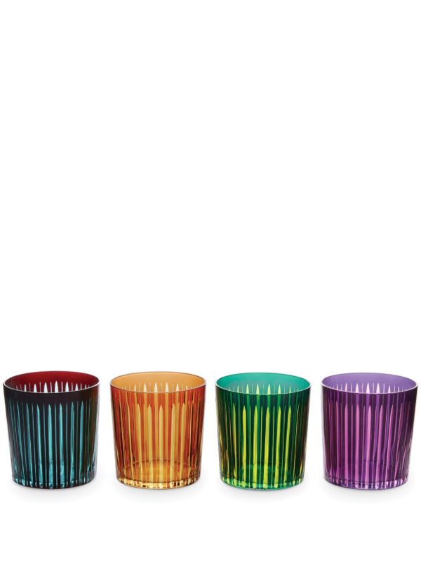 browns L'Objet purple Prism glass set | Browns Glassware