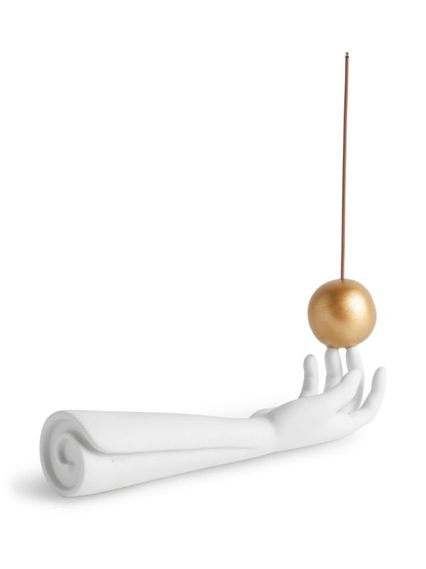 Browns L'Objet White Atlas Incense Holder | Browns Diffusers