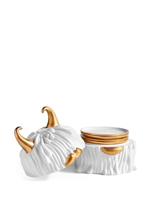 Browns L'Objet White Haas Lynda Plate Set | Browns Plates & Bowls