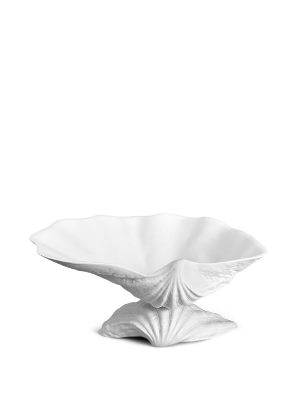 Browns L'Objet White Neptune Porcelain Bowl | Browns Valet Trays