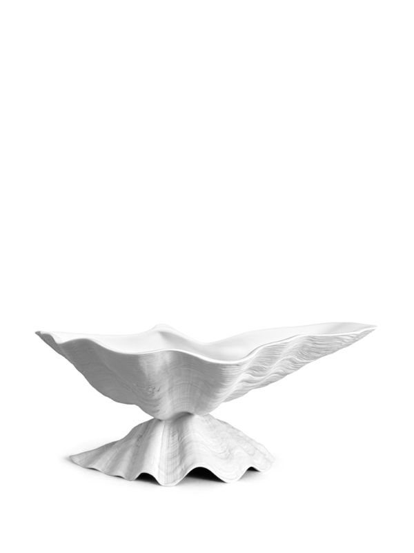Browns L'Objet White Neptune Porcelain Bowl | Browns Valet Trays