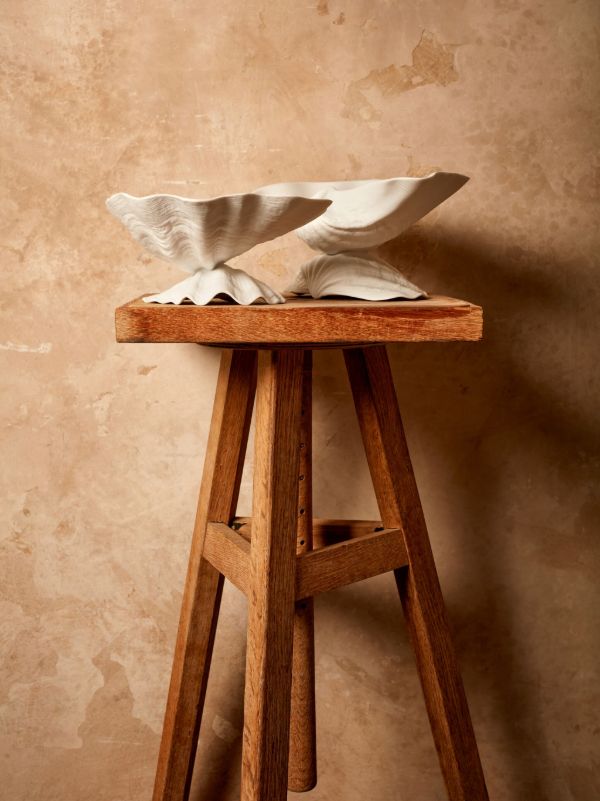 Browns L'Objet White Neptune Porcelain Bowl | Browns Valet Trays