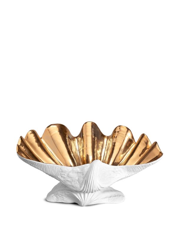 Browns L'Objet White Neptune XL Porcelain Bowl | Browns Plates & Bowls