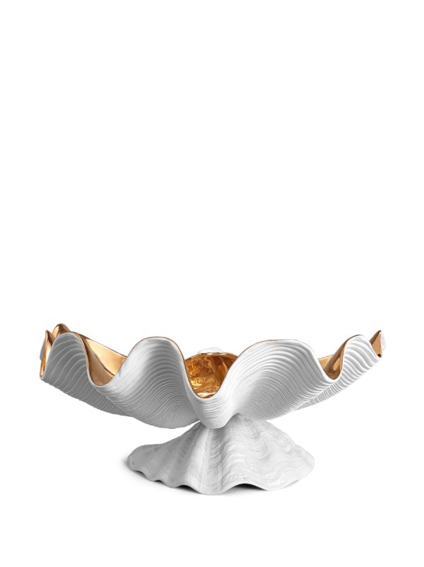 Browns L'Objet White Neptune XL Porcelain Bowl | Browns Plates & Bowls