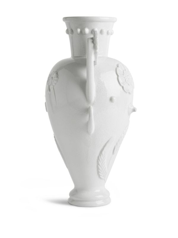 Browns L'Objet White Pantheon Persephone Porcelain Vase | Browns Vases