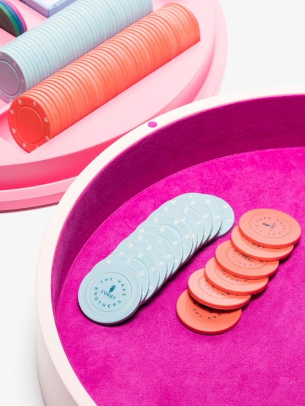 Browns L'Objet X Haas Brothers Pink Poker Set | Browns Collectibles