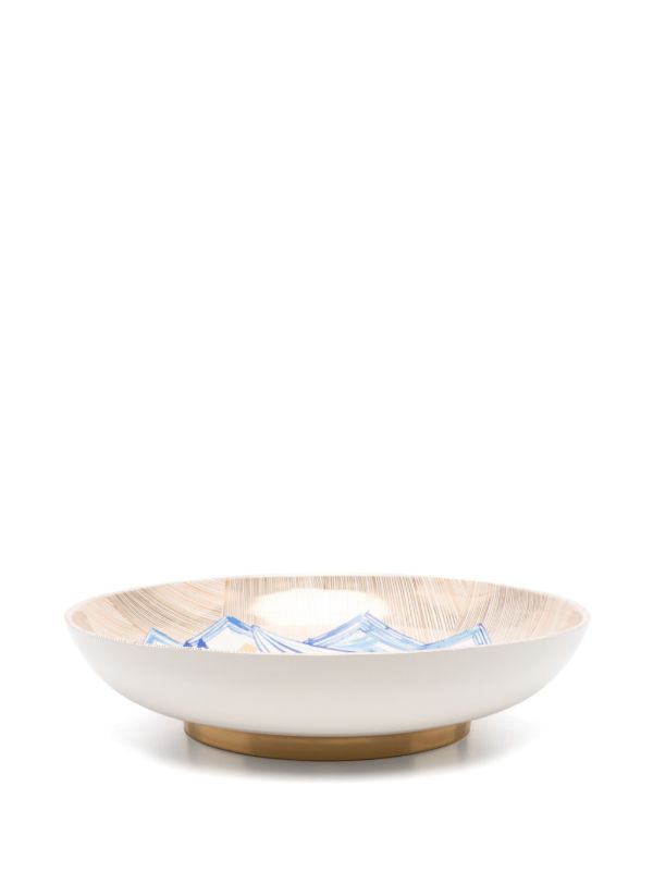 browns L'Objet x Ruan Hoffmann large Coupe bowl (45cm) | Browns Plates & Bowls