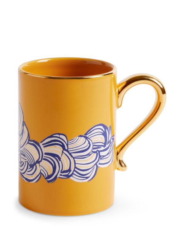 Browns L'Objet X Ruan Hoffmann Printed Mug (40cl) | Browns Cups & Tea Sets