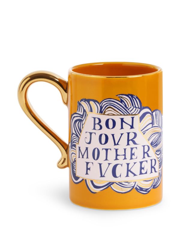 browns L'Objet x Ruan Hoffmann printed mug (40cl) | Browns Cups & Tea Sets